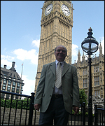 Ray in front of Big Ben