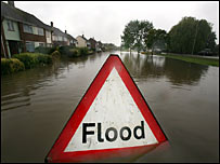 Flood sign