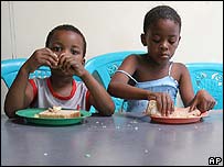 Güney Afrika Cumhuriyeti'nde Aids yetimleri