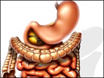 معده او کولمې