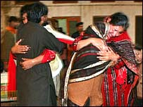 लाहौर स्टेशन का दृश्य