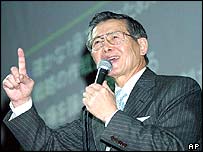 Popularidade de Fujimori vem crescendo no Peru