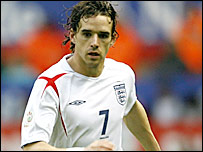 Owen Hargreaves trung vệ của đội tuyển Anh