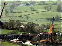 Train crash c/o PA Images