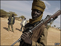 یک شبه نظامی در منطقه دارفور- آرشیو
