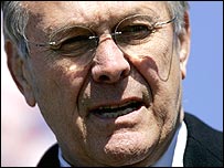 ABD Savunma Bakanı Donald Rumsfeld