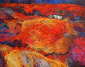 Detail of Rough Pastures by Chris Griffin. Image courtesy of the artist.