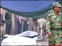 Çıkarılan cesetler