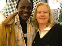 Neville Staple with Vic Minett