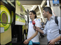 Türk futbolcular Erivan'da