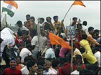 جموں میں زمین کی منتقلی کے حامی ہندو(فائل فوٹو)