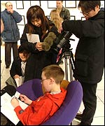 filming
