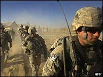 Soldados americanos no Afeganistão