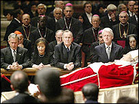 Президент Буш у Базиліці Святого Петра