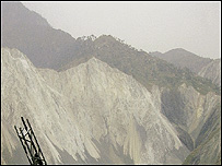 کشمیر کے متاثرہ علاقوں میں 