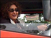 BBC Leicester Rupal Rajani in a HGV Training Lorry