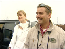 South African farmer Johan Swart and his wife visiting Georgia