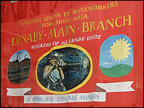 Denaby colliery banner