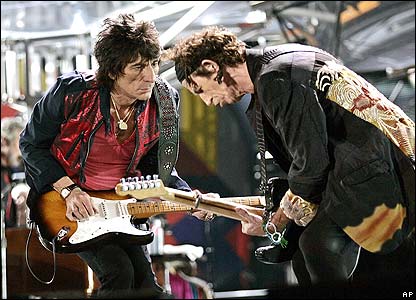 Ron Wood dan Keith Richards