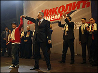 Томіслав Ніколіч. Обидва сербських кандидати в президенти проти незалежності Косово