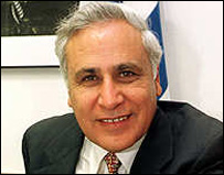 Moshe Katsav, presidente de Israel