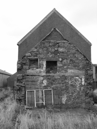 Facing Stornoway harbour at Newton