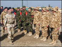 militari români în Irak