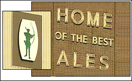 signs from the old breweries