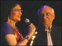 یش چوپڑا اور وجنتی مالا بالی کی فائل فوٹو