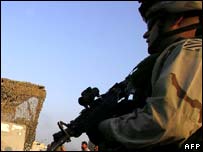 Soldado americano no Iraque