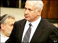 مسٹر نِتن یاہو یہودی بستیوں کے انخلاء کے منصوبے کے سخت مخالف ہیں