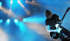 Arctic Monkeys on the main stage at Reading