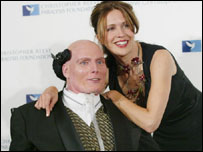 کرسٹوفر ریو اپنی اہلیہ ڈانا کے ہمراہ