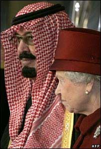 शाह अब्दुल्ला और ब्रिटेन की महारानी