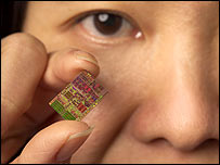 Microchip de computador da IBM