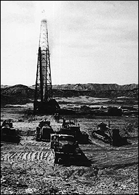 اولین چاه نفت ایران در مسجد سلیمان