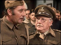 Scene from Dad's Army, The Deadly Attachment
