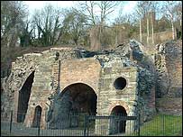 Bedlam furnaces - where bridge pieces were cast