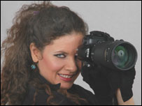 Auto-retrato de Rosa Neves. 