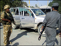 سربازان آیساف و پلیس در شمال افغانستان(عکس از بایگانی)