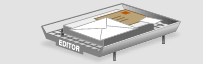 Editors in tray
