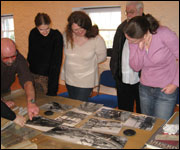 At the workshop held in Cromarty
