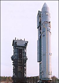 موشک (عکس از آژانس فضايی اروپا)