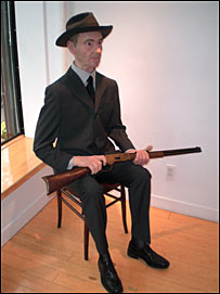 Obra de Mark Perego. Foto: Elisabeth Hass/cortesia da Half Gallery