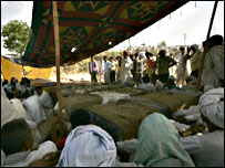 आंदोलनकारियों के शव