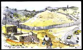 A scene of Palestine by Paul Gent