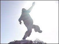 The Jolly Fisherman fountain