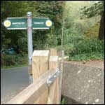Footpath signs