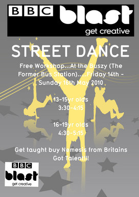 Milton Keynes Street Dance Advert