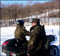 Polish border guards